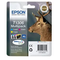Pack Tinteiros Epson T1306 3 Cores C13T13064010 10,1ml