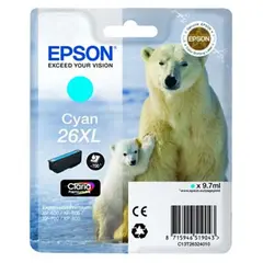 Tinteiro Epson 26XL Azul C13T26324010 9,7ml