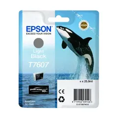 Tinteiro Epson T7607 Cinzento C13T76074010 25,9ml