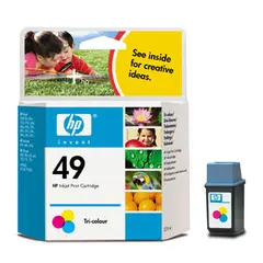 Tinteiro HP 49 Cor 51649A 22,8ml 310 Pág.