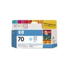 Tinteiro HP 70 Azul Claro C9390A 130ml