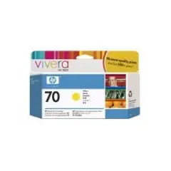 Tinteiro HP 70 Amarelo C9454A 130ml