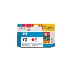 Tinteiro HP 70 Vermelho C9456A 130ml