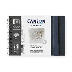 Caderno Canson Artbook Saunders Waterford A5 300g 40 Folhas | Loja BluePixel