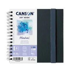 Caderno Canson Artbook Montval 20x20cm 300g - Ideal para Pintura e Esboços | bluepixel.pt