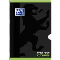 Caderno Agrafado A4 Colours Openflex Verde 48 Folhas - Material Escolar de Qualidade