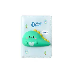 Bloco de Notas Squishy Lazy Dino 157x112mm - 96 folhas | Loja BluePixel