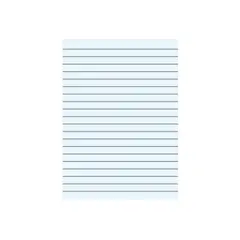 Caderno Papel Almaço A4 Pautado Azul - Marca 320 | Loja BluePixel