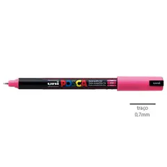 Marcador Uniball Posca PC-1MR 0,7mm Rosa (13) 1un