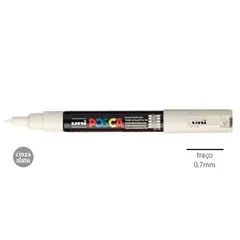 Marcador Uniball Posca PC-1M 0,7mm Cinza Slate (61) 1un