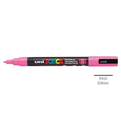 Marcador Uniball Posca PC-3M 0,9mm Rosa (13) 1un
