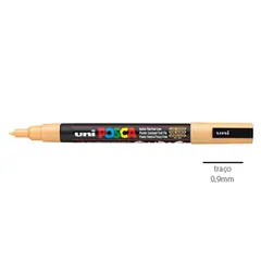 Marcador Uniball Posca PC-3M 0,9mm Laranja Claro (54) 1un