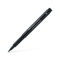 Marcador Artístico Pitt 199 Faber-Castell Preto B 1un