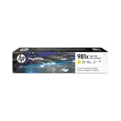 Tinteiro HP 981X Amarelo L0R11A 10000 Pág.