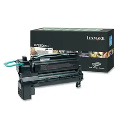 Toner LEXMARK Retorno Preto C792X1KG 20000 Pág.