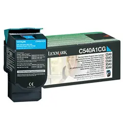 Toner LEXMARK Retorno Azul C540A1CG 1000 Pág.