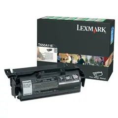 Toner LEXMARK Retorno Preto T650A11E 7000 Pág.