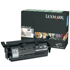 Toner LEXMARK Retorno Preto T654X11E 36000 Pág.