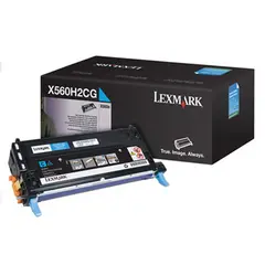 Toner LEXMARK Azul X560H2CG 10000 Pág.