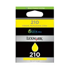 Tinteiro LEXMARK Retorno 210 Amarelo 14L0088E 500 Pág.