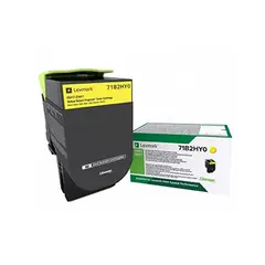 Toner LEXMARK Retorno Amarelo 71B2HY0 3500 Pág.