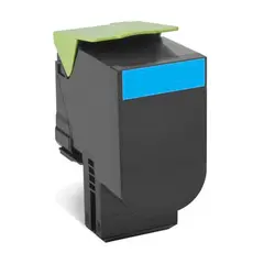 Toner LEXMARK 800H2 Azul 80C0H20 3000 Pág.