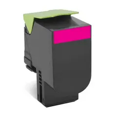 Toner LEXMARK 800H3 Magenta 80C0H30 3000 Pág.