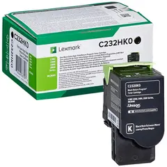 Toner LEXMARK Preto C232HK0 3000 Pág.