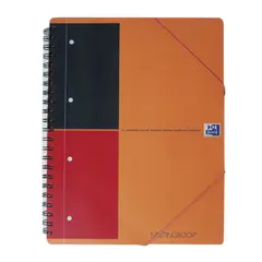 Caderno Espiral A4 Pautado Oxford Meeting Book Laranja - Marca 341 | Loja BluePixel