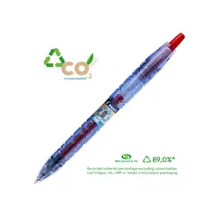 Esferográfica Gel Pilot B2P BG Retrátil Vermelho 0,7mm 1un