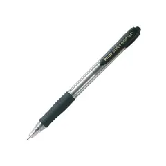 Esferográfica Pilot Super Grip M Retrátil Preto 1mm 1un