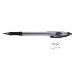 Esferográfica Gel AC1068-01 Preto 0,7mm 1un