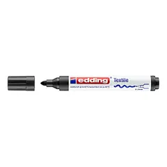 Marcador Tecidos Edding 4500 2-3mm Preto 1un