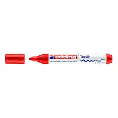 Marcador Tecidos Edding 4500 2-3mm Vermelho 1un