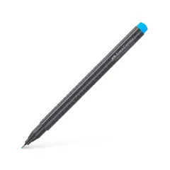 Marcador Fino Faber-Castell 0,4mm Azul 1un