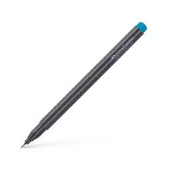 Marcador Fino Faber-Castell 0,4mm Turquesa Cobalto 1un
