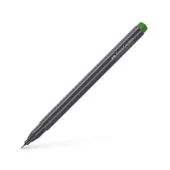 Marcador Fino Faber-Castell 0,4mm Verde Oliveira 1un