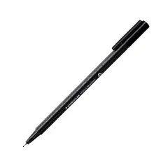 Marcador Fino Staedtler Fineliner 334 0,3mm Preto 1un