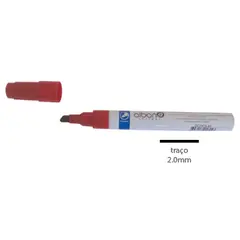 Marcador Permanente Grosso AC1075-03 2mm Vermelho 1un