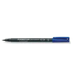 Marcador Permanente SuperFino 313-3 0,4mm Azul 1un