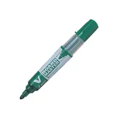 Marcador Quadros Brancos Recarregável Pilot VBoard Verde 1un