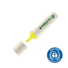 Marcador Fluorescente Edding 24 Ecoline 2-5mm Amarelo 1un