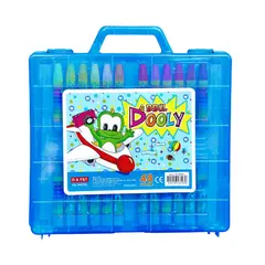Lápis Oil Pastels  Dooly Conjunto Mala com 48 cores