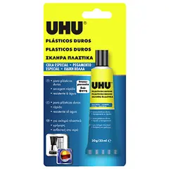 Cola Plásticos Duros UHU 30g/33ml