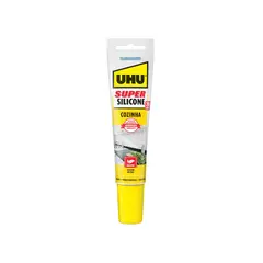 Super Silicone Cozinha Transparente UHU 150ml