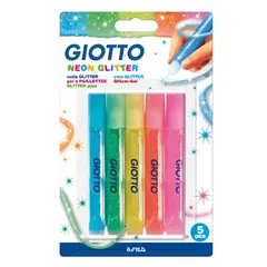 Cola Glitter Glue Neon 5x10,5ml