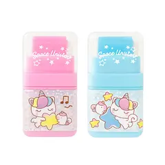 Borracha c/ Rolo Anti-Poeira Unicorns Sortido 1un