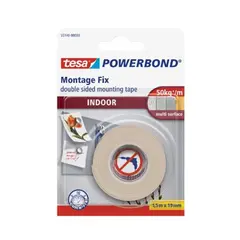 Fita Adesiva Dupla Face Powerbond Interior Tesaem 19mm x 1,5m | Loja BluePixel