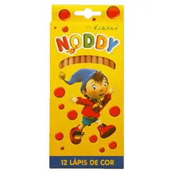 Lápis Cor 12un Cx Cartão Viarco NODDY 18cm