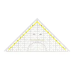 Esquadro Desenho HYP32,5cm Aristo AR16482 com Pega Fixa